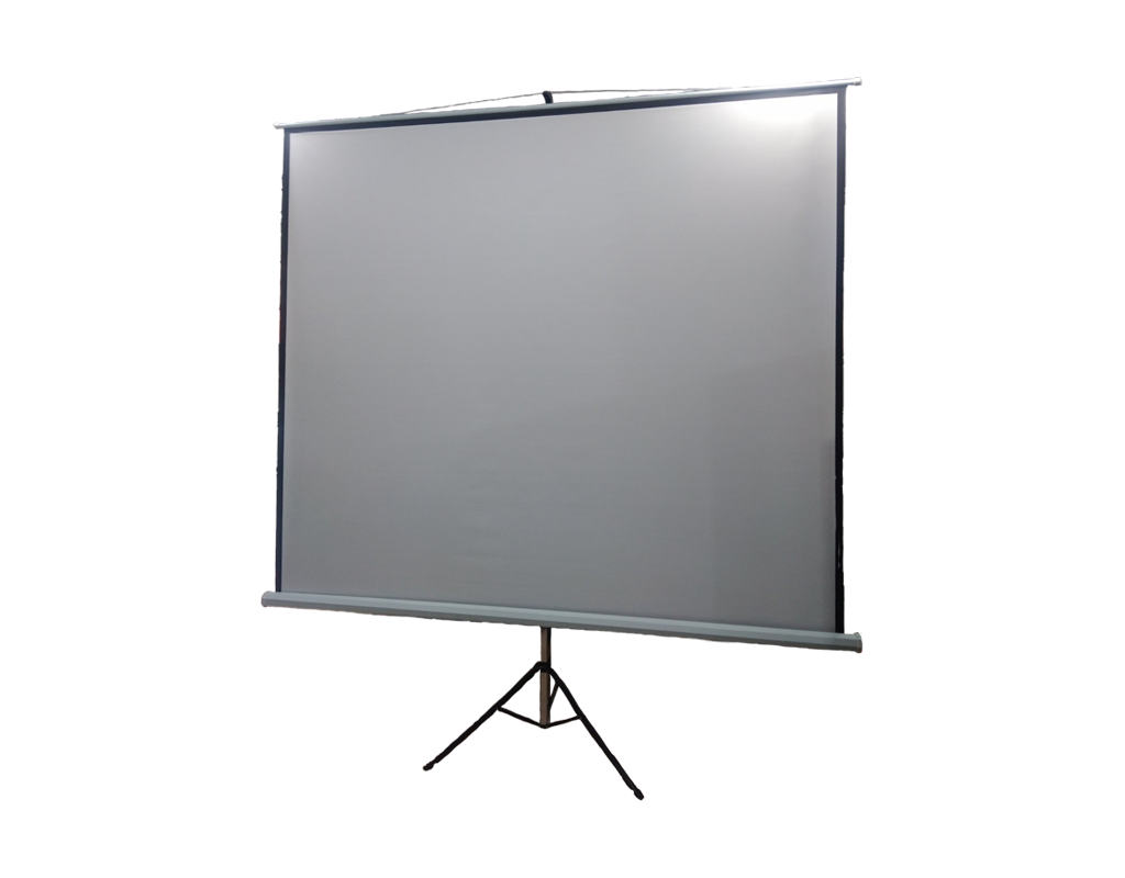 Ecran de Projection Tripode 150x150cm