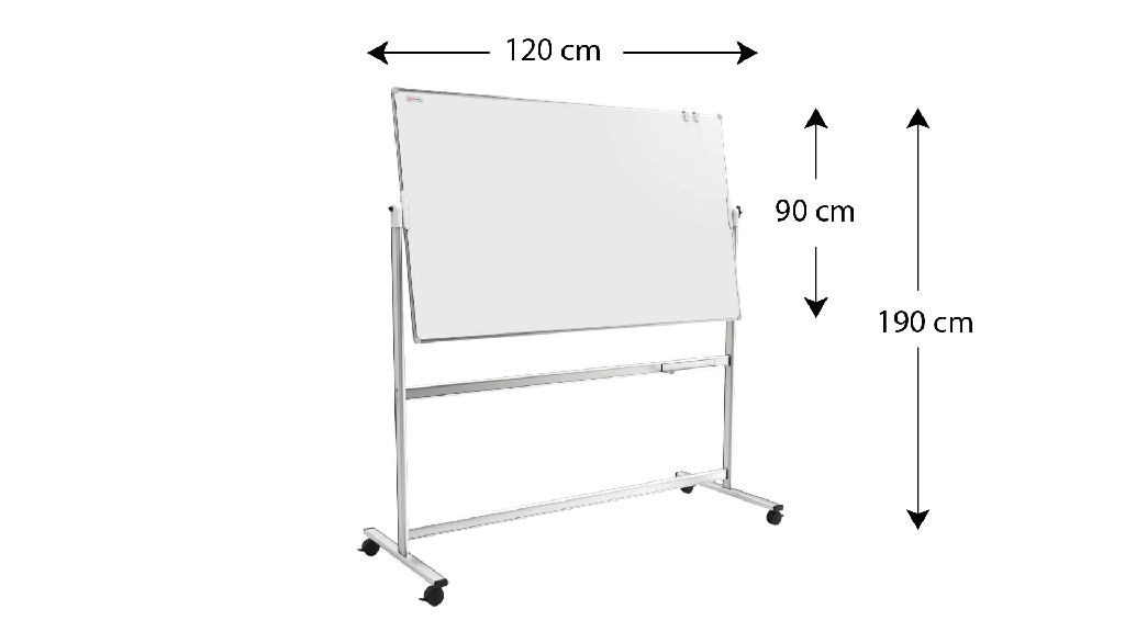 Tableau Blanc Double Face 120cm/90cm