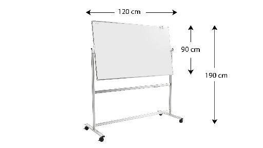 [BC07] Tableau Blanc Double Face 120cm/90cm